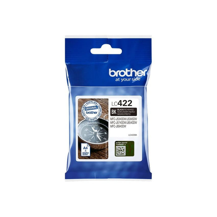 Brother Tinte LC422BK ca. 550 Seiten - Tinte