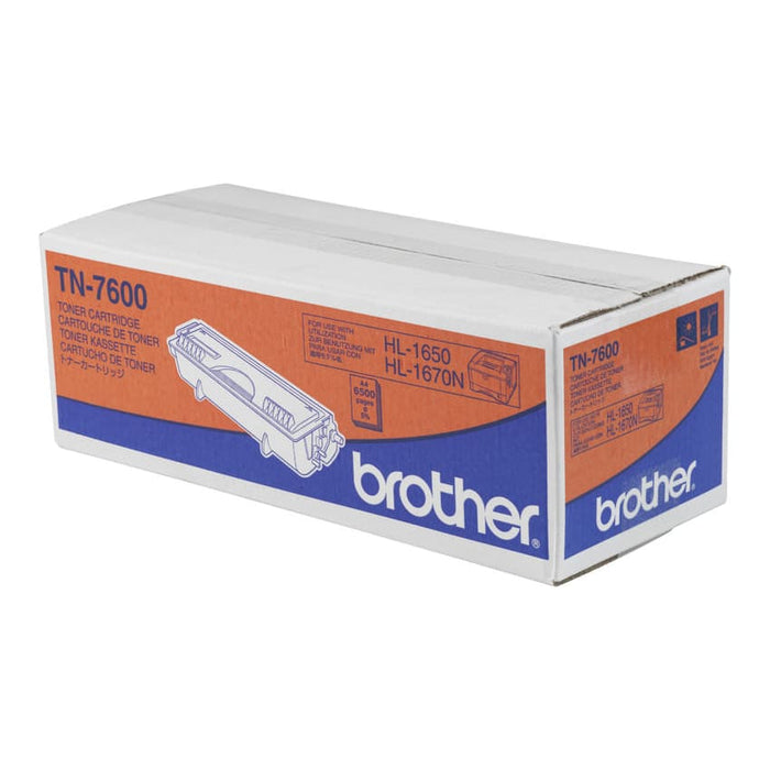 Brother Toner TN-7600 Schwarz ca. 6.500 Seiten - Toner