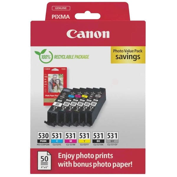 Canon Tinte 6117C004 PGI530CLI531 - Tinte