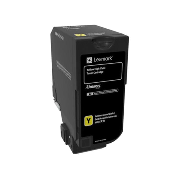 Lexmark Toner 74C0H40 Gelb ca. 12.000 Seiten - Toner