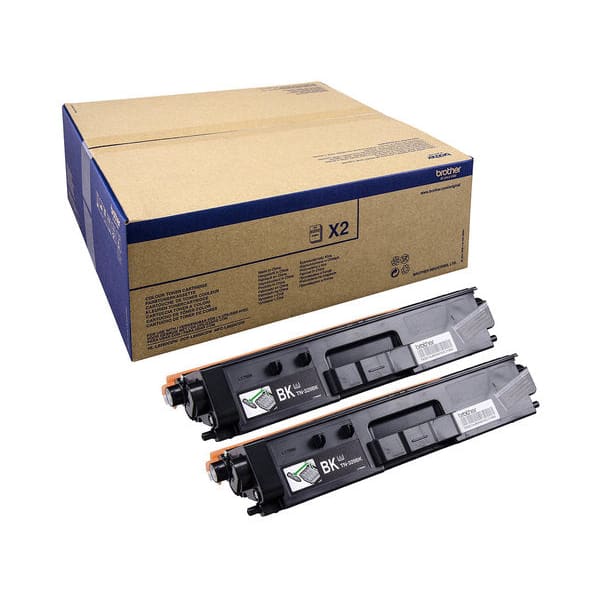 Brother Toner TN329BKTWIN Schwarz ca. 6.000 Seiten - Toner