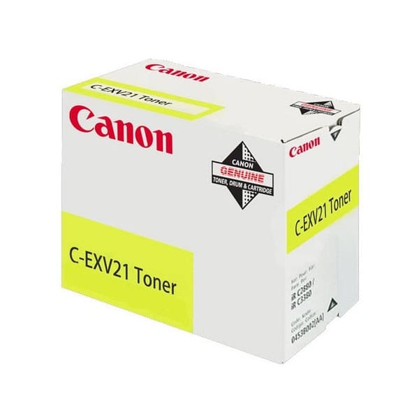 Canon Toner 0455B002 C-EXV21 Y Gelb ca. 14.000 Seiten
