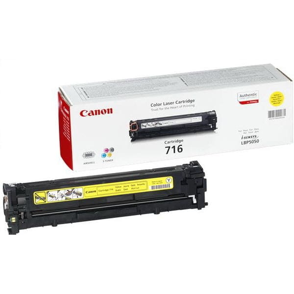 Canon Toner 1977B002 716Y Gelb ca. 1.500 Seiten - Toner