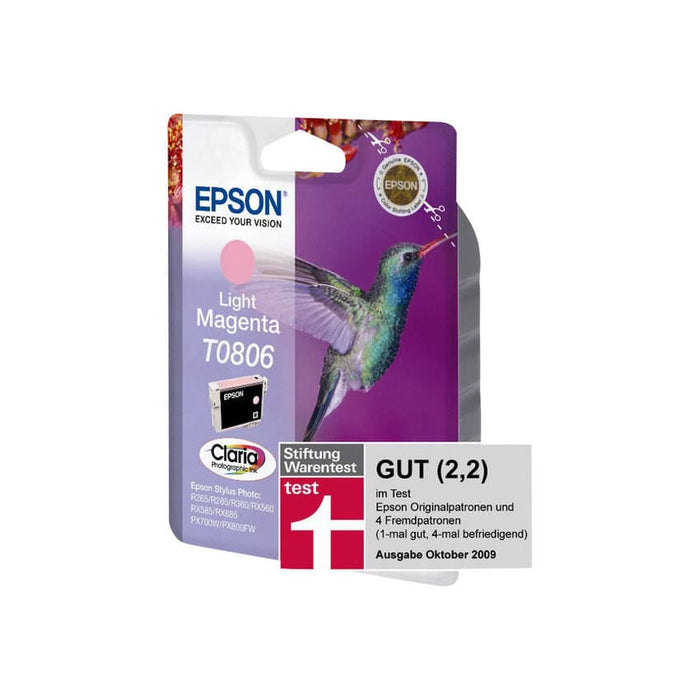 Epson Tinte C13T08064010 T0806 Photomagenta ca. 520 Seiten