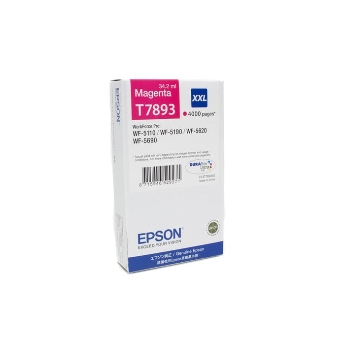 Epson Tinte C13T789340 T7893 Magenta ca. 4.000 Seiten
