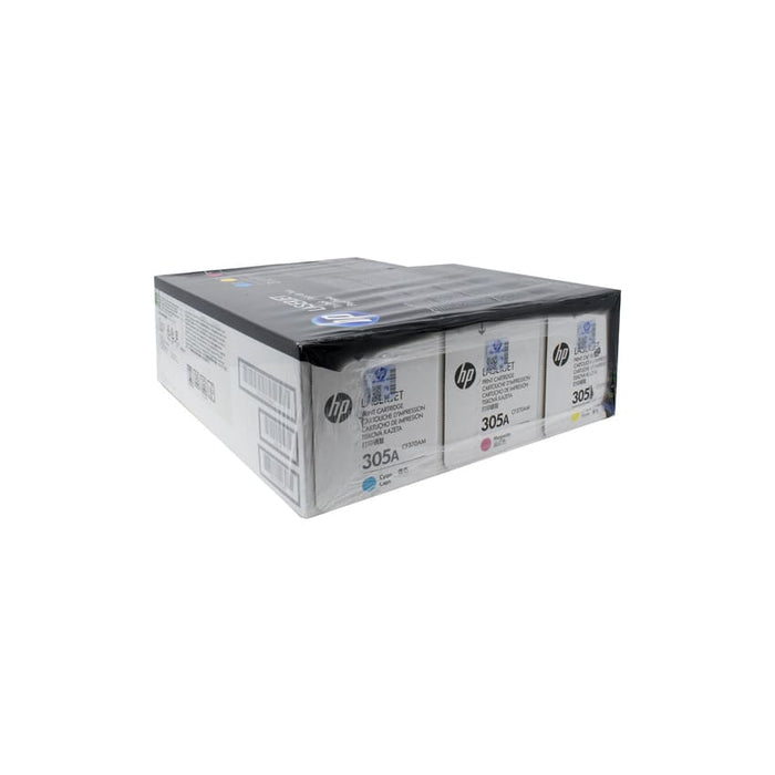 HP Toner CF370AM 305A Cyan Magenta Yellow ca. 2.600 Seiten