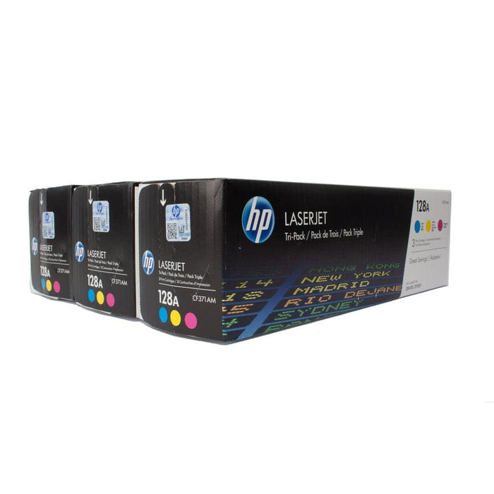 HP Toner CF371AM 128A Cyan Magenta Yellow ca. 1.300 Seiten