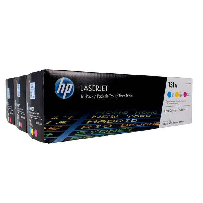 HP Toner U0SL1AM 131A Cyan Magenta Yellow ca. 1.800 Seiten