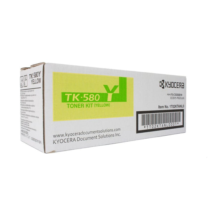 Kyocera Toner 1T02KTANL0 TK-580Y Gelb ca. 2.800 Seiten