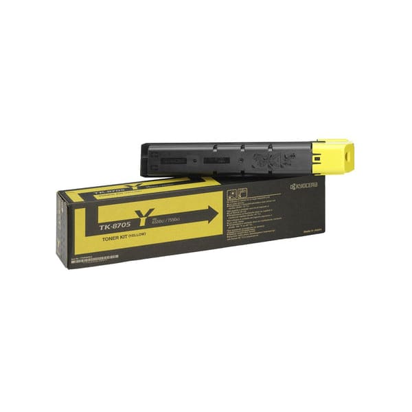 Kyocera Toner 1T0T2K9ANL0 TK8705Y Gelb ca. 30.000 Seiten