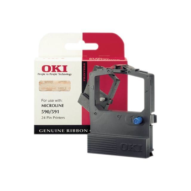 OKI Farbband 09002316 Schwarz ca. 5.000.000 Zeichen