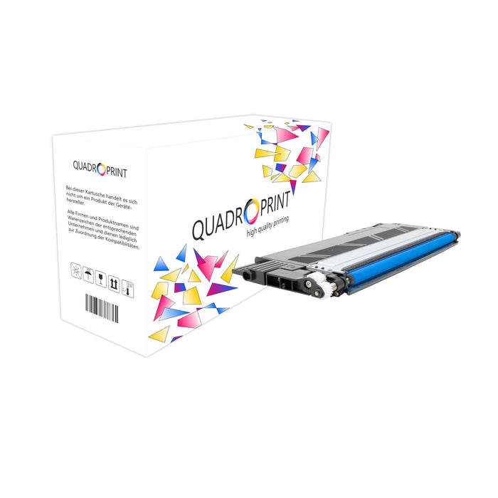 QUADROPRINT Toner ersetzt Samsung CLTC404SELS C404C Cyan