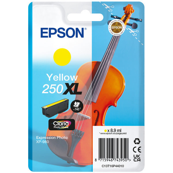 Epson Tinte C13T16P44010, 250XL, ca. 740 Seiten