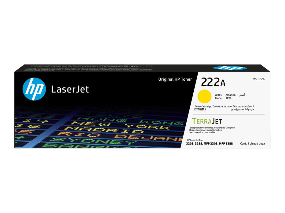 HP Toner W2222A, 222A, ca. 1.200 Seiten