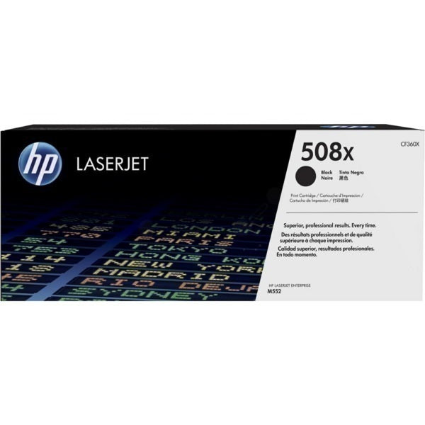 XEROX Toner ersetzt HP CF360X, 508X, Schwarz, ca. 12.500 Seiten
