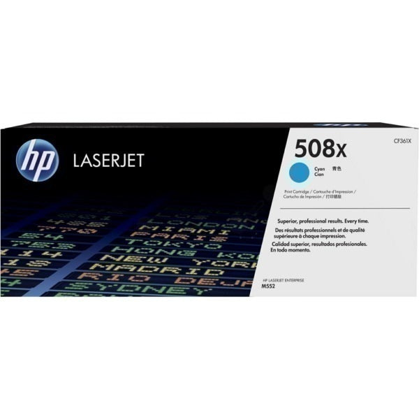 XEROX Toner ersetzt HP CF361X, 508X, Cyan, ca. 9.500 Seiten