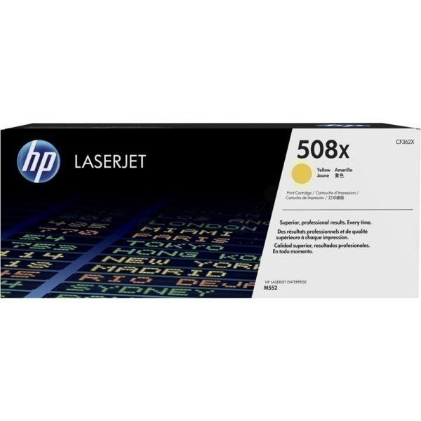 XEROX Toner ersetzt HP CF362X, 508X, Gelb, ca. 9.500 Seiten