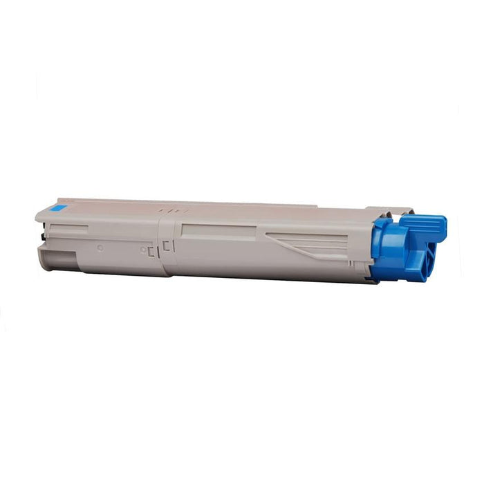 QUADROPRINT Toner ersetzt OKI 43459371, Cyan, ca. 2.500 Seiten