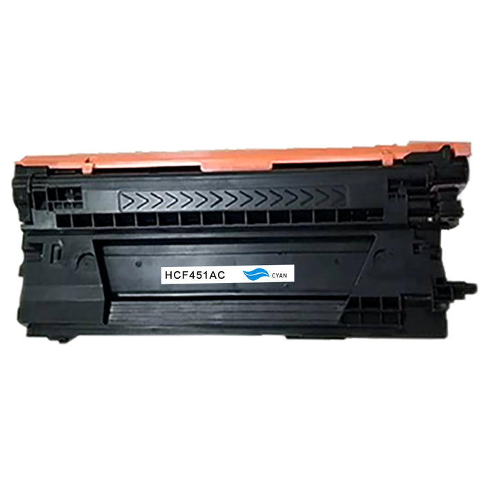 QUADROPRINT Toner ersetzt HP CF451A, 655A, ca. 10.500 Seiten