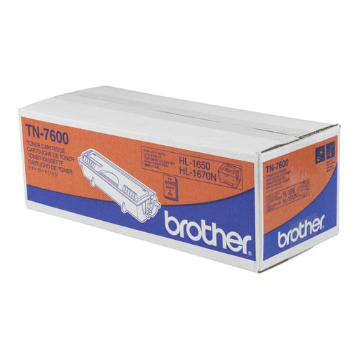 Brother Toner TN-7600 Schwarz ca. 6.500 Seiten - Toner