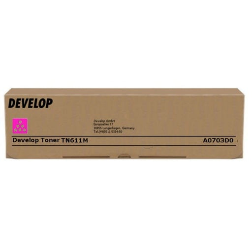 Develop Toner A0703D0 TN611M Magenta ca. 27.000 Seiten