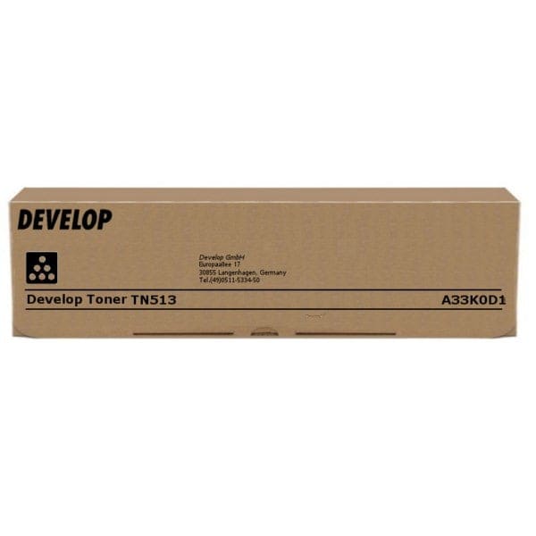 Develop Toner A33K0D1 TN513 Schwarz ca. 29.000 Seiten