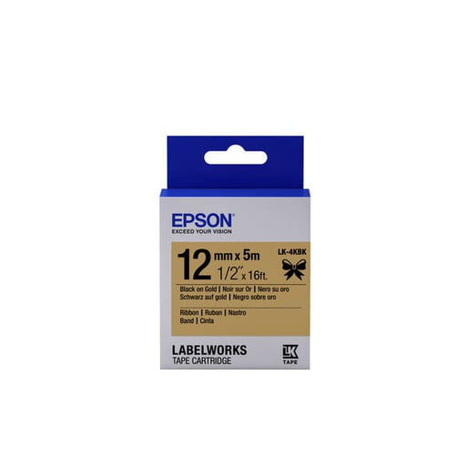 Epson Farbband C53S654001 LK4KBK Black Gold - Farbbänder