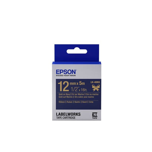 Epson Farbband C53S654002 LK4HKK Black Gold Blue