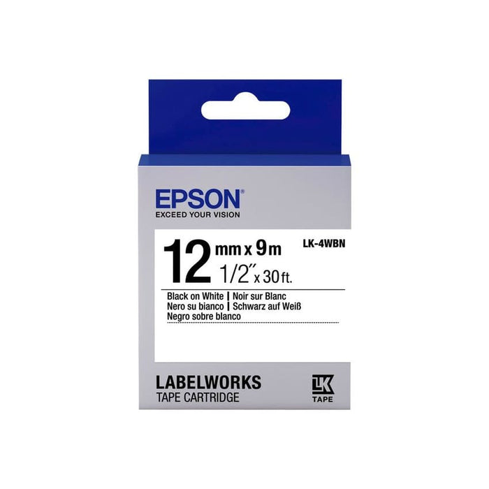 Epson Farbband C53S654021 LK4WBN Black White - Farbbänder