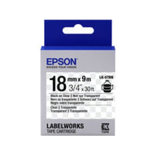 Epson Farbband C53S655008 LK5TBN Black Transparent