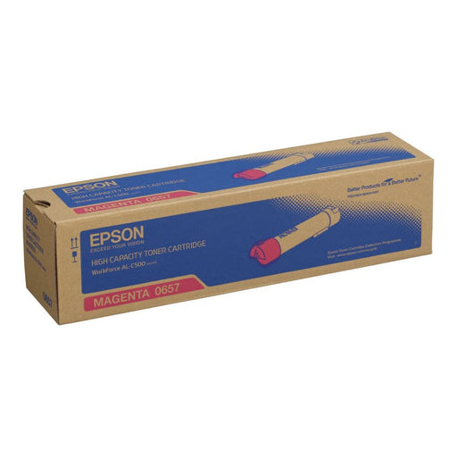 Epson Toner C13S050657 0657 Magenta ca. 13.700 Seiten