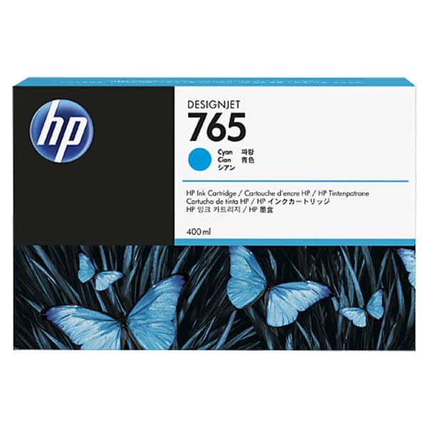 HP Tinte F9J52A 765 Cyan - Tinte