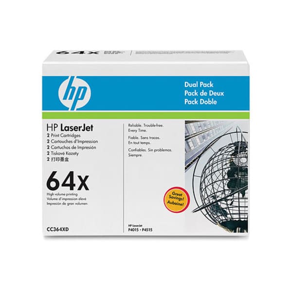 HP Toner CC364XD Schwarz ca. 24.000 Seiten - Toner