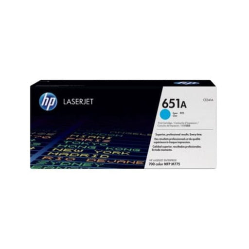 HP Toner CE341A 651A Cyan ca. 16.000 Seiten - Toner