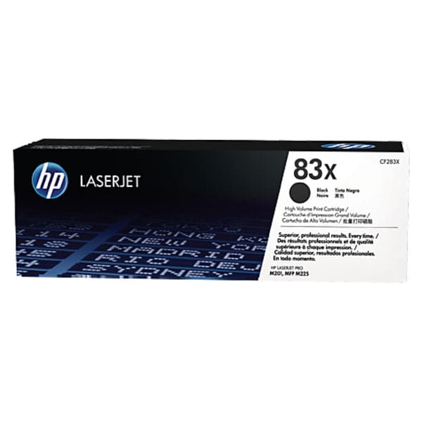 HP Toner CF283X 83X Schwarz ca. 2.200 Seiten - Toner