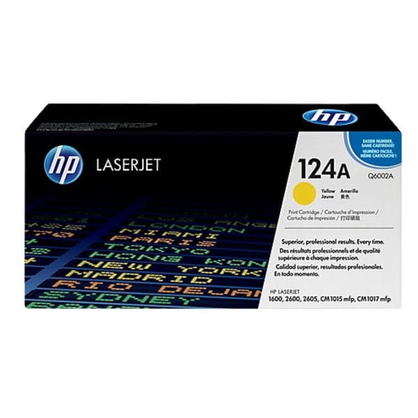 HP Toner Q6002A Gelb ca. 2.000 Seiten - Toner