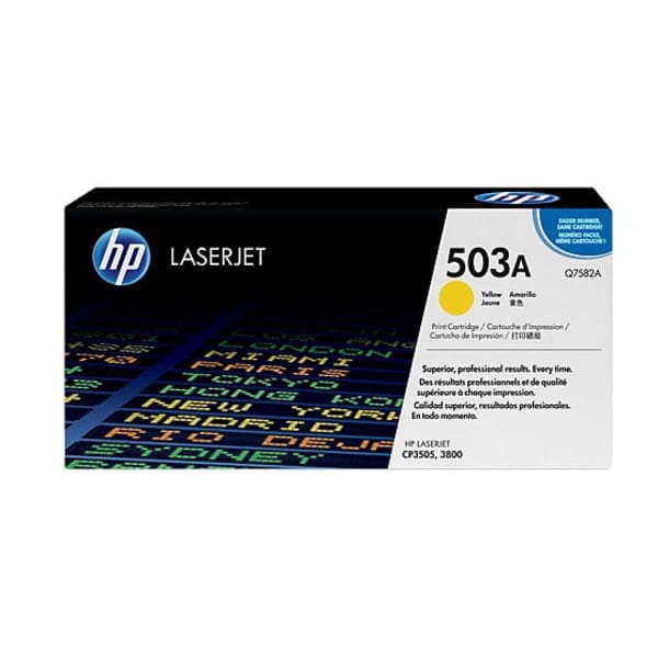 HP Toner Q7582A Gelb ca. 6.000 Seiten - Toner