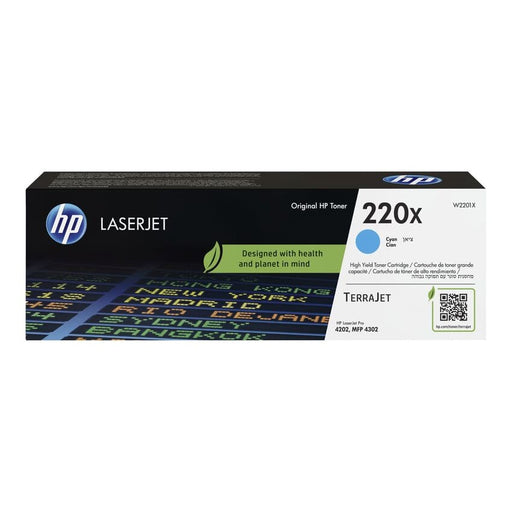 HP Toner W2201X 220X Cyan ca. 5.500 Seiten - Toner