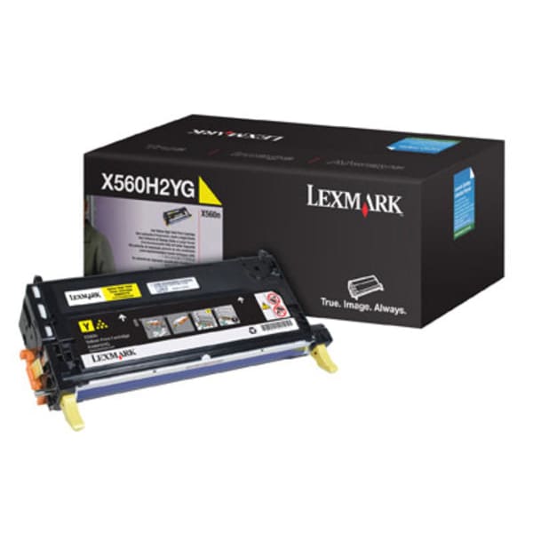 Lexmark Toner 0X560H2YG Gelb ca. 10.000 Seiten - Toner