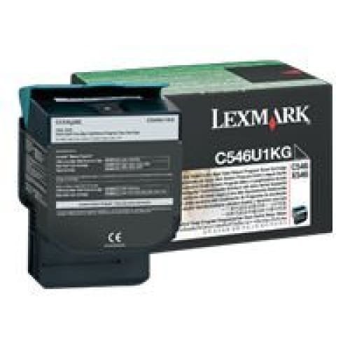 Lexmark Toner C546U1KG Schwarz ca. 8.000 Seiten - Toner