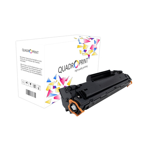 QUADROPRINT Toner ersetzt HP CB436A XL Schwarz ca. 3.000