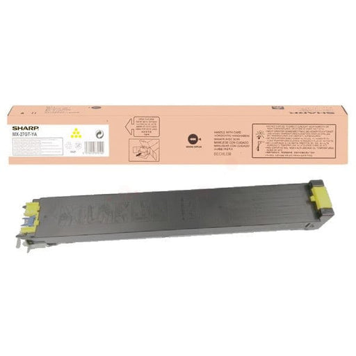 Sharp Toner MX27GTYA Gelb ca. 15.000 Seiten - Toner