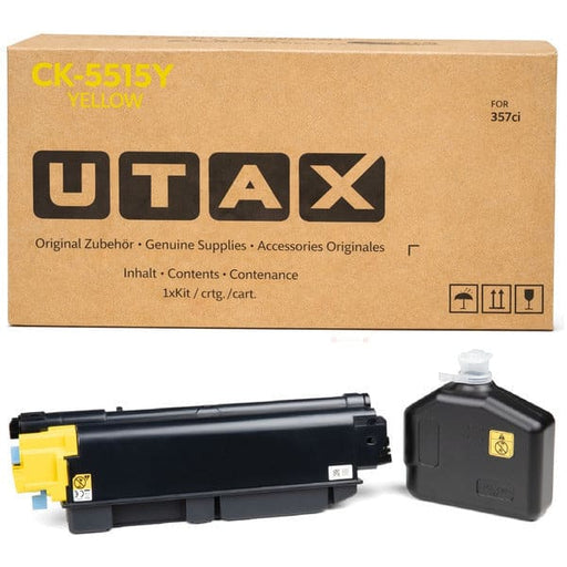 Utax Toner 1T02ZLAUT0 CK5515Y ca. 9.000 Seiten - Toner