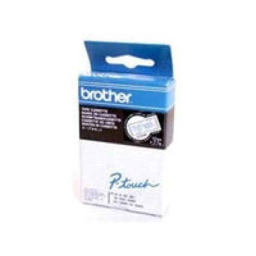 Brother Schriftband TC103 Transparent/Blue - Schriftbänder