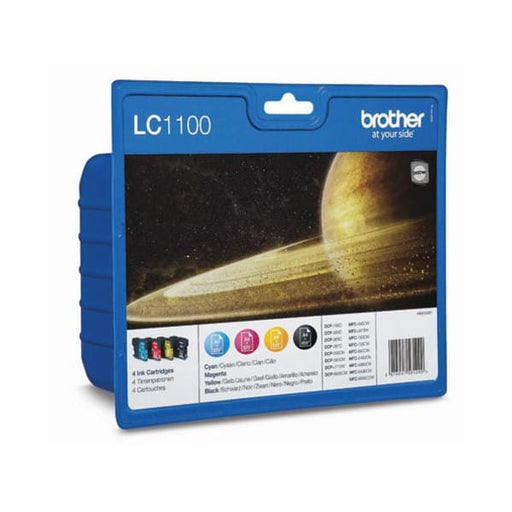 Brother Tinte LC1100VALBP Black Cyan Magenta Yellow - Tinte