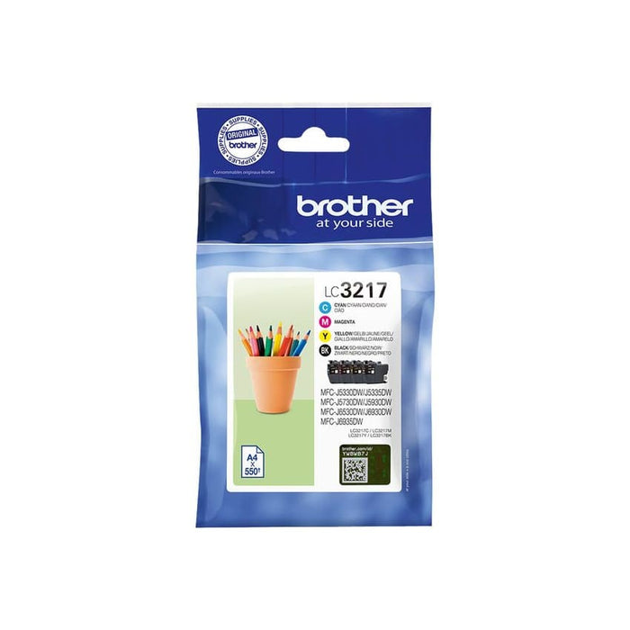 Brother Tinte LC3217VALDR ca. 550 Seiten - Tinte