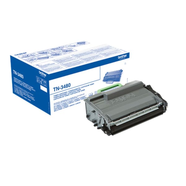 Brother Toner TN-3480 Schwarz ca. 8.000 Seiten - Toner