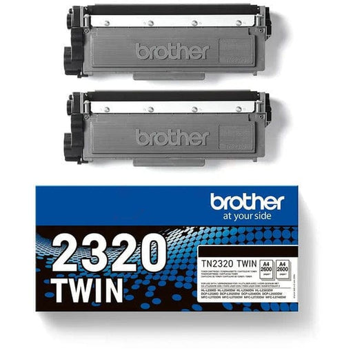 Brother Toner TN2320TWIN ca. 2.600 Seiten - Toner