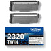 Brother Toner TN2320TWIN ca. 2.600 Seiten - Toner