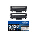 Brother Toner TN2420TWIN ca. 3.000 Seiten - Toner